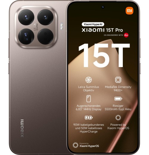 Xiaomi 15T Pro 256GB/12GB Marrón